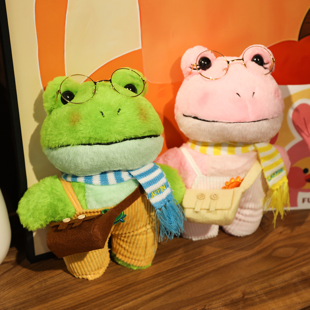 12 Laffin Dewie – Stuffed Animal Frog Plush Toy